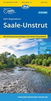 Produktbild: BVA ADFC Regionalkarte Saale-Unstrut 1:75.000