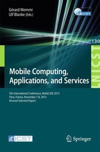 Produktbild: Mobile Computing, Applications, and Services