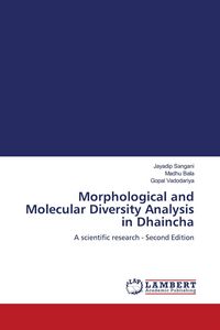 Produktbild: Morphological and Molecular Diversity Analysis in Dhaincha