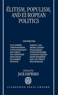 Produktbild: Elitism, Populism, and European Politics