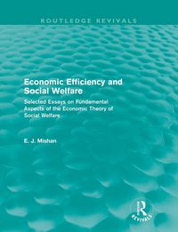 Produktbild: Economic Efficiency and Social Welfare (Routledge Revivals)