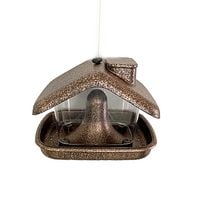 Produktbild: HTI-Living Vogelfutterhaus Nessa, Haus, metallic gold Vogelfutterhaus Nessa, Haus, metallic gold