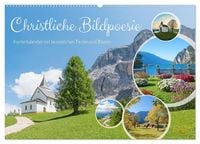 Produktbild: Christliche Bildpoesie 2026 (Wandkalender 2026 DIN A2 quer), CALVENDO Monatskalender