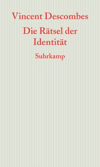 Produktbild: Die R&auml;tsel der Identit&auml;t