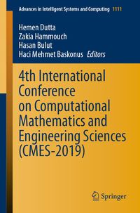 Produktbild: 4th International Conference on Computational Mathematics and Engineering Sciences (CMES-2019)
