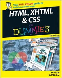 Produktbild: HTML, XHTML & CSS For Dummies