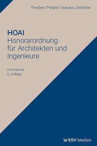 Produktbild: HOAI &ndash; Honorarordnung f&uuml;r Architekten und Ingenieure