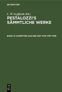 Produktbild: Schriften aus der Zeit von 1797&ndash;1799