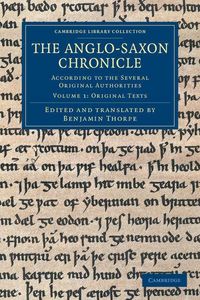 Produktbild: The Anglo-Saxon Chronicle - Volume 1