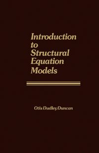 Produktbild: Introduction to Structural Equation Models