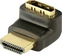 Produktbild: LINDY 41086 HDMI Adapter [1x HDMI-Buchse - 1x HDMI-Stecker] Schwarz