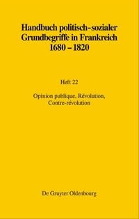 Produktbild: Opinion publique, R&eacute;volution, Contre-r&eacute;volution