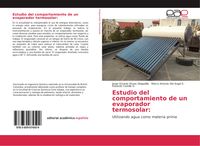 Produktbild: Estudio del comportamiento de un evaporador termosolar: