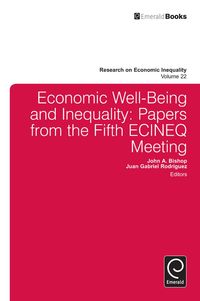 Produktbild: Economic Well-Being and Inequality