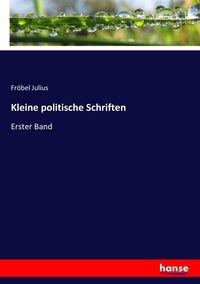 Produktbild: Kleine politische Schriften