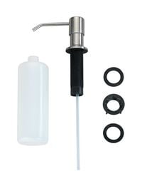 Produktbild: Einbau Seifen- und Sp&uuml;lmittelspender Mod. Monti, Seifendosierer, 400 ml