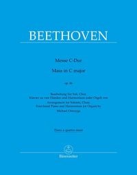 Produktbild: Messe C-Dur op. 86 (Bearbeitung f&uuml;r Soli, Chor, Klavier zu vier H&auml;nden und Harmonium (oder Orgel))