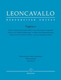 Produktbild: Pagliacci -Oper in zwei Akten (Endfassung) / in einem Akt (Originalfassung)-