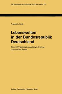 Produktbild: Lebenswelten in der Bundesrepublik Deutschland
