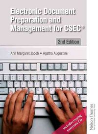 Produktbild: Jacob, A: Electronic Document Preparation and Management for