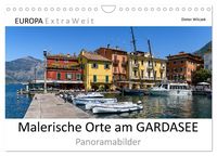 Produktbild: Malerische Orte am GARDASEE - Panoramabilder (Wandkalender 2026 DIN A4 quer), CALVENDO Monatskalender