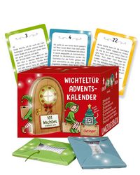 Produktbild: Wichtelt&uuml;r-Adventskalender. 101 Wichtel ziehen ein