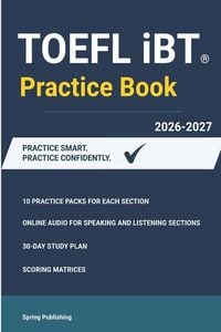 Produktbild: TOEFL iBT 2026 Complete Practice System
