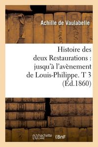 Produktbild: Histoire des deux Restaurations