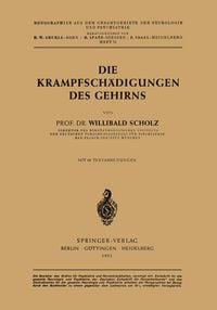 Produktbild: Die Krampfsch&auml;digungen des Gehirns