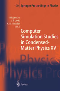 Produktbild: Computer Simulation Studies in Condensed-Matter Physics XV