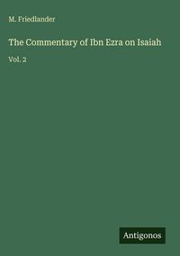 Produktbild: The Commentary of Ibn Ezra on Isaiah