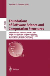 Produktbild: Foundations of Software Science and Computational Structures