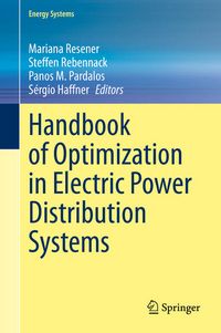 Produktbild: Handbook of Optimization in Electric Power Distribution Systems