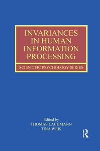 Produktbild: Invariances in Human Information Processing
