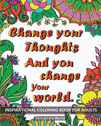 Produktbild: Inspirational Coloring Book for Adults 50 Motivational Quotes