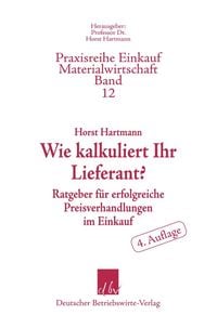 Produktbild: Wie kalkuliert Ihr Lieferant?