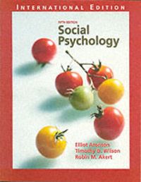 Produktbild: Social Psychology:International Edition