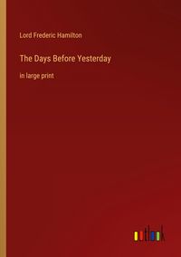Produktbild: The Days Before Yesterday