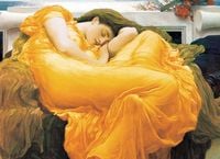 Produktbild: Puzzle 1000 Teile - Frederic Leighton: Flaming June