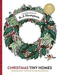 Produktbild: Christmas Tiny Homes Coloring Book