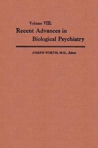 Produktbild: Recent Advances in Biological Psychiatry