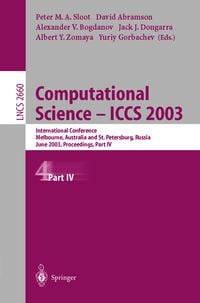 Produktbild: Computational Science &mdash; ICCS 2003