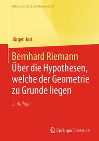 Produktbild: Bernhard Riemann - &Uuml;ber die Hypothesen, welche der Geometrie zu Grunde liegen