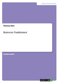 Produktbild: Konvexe Funktionen