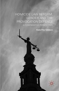 Produktbild: Homicide Law Reform, Gender and the Provocation Defence