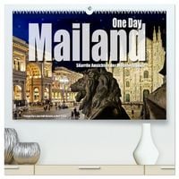 Produktbild: One Day Mailand (hochwertiger Premium Wandkalender 2026 DIN A2 quer), Kunstdruck in Hochglanz