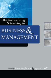 Produktbild: Effective Learning and Teaching in Business and Management