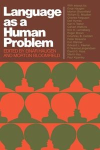 Produktbild: Language as a Human Problem
