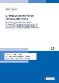 Produktbild: Grenz&uuml;berschreitende Kindesentf&uuml;hrung
