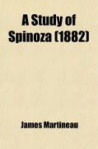 Produktbild: A Study of Spinoza (1882)